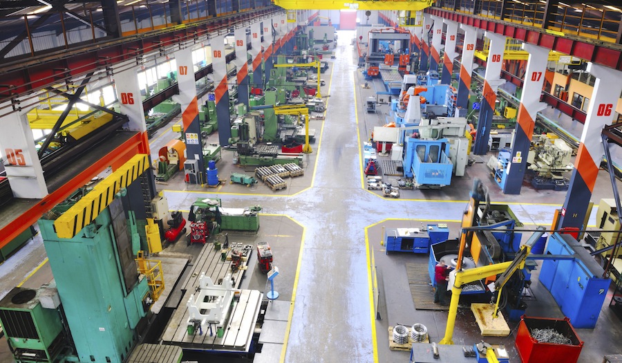 metal industy factory indoor