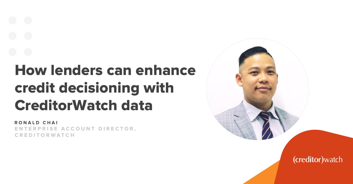 How lenders can enhance credit decisioning with CreditorWatch Data